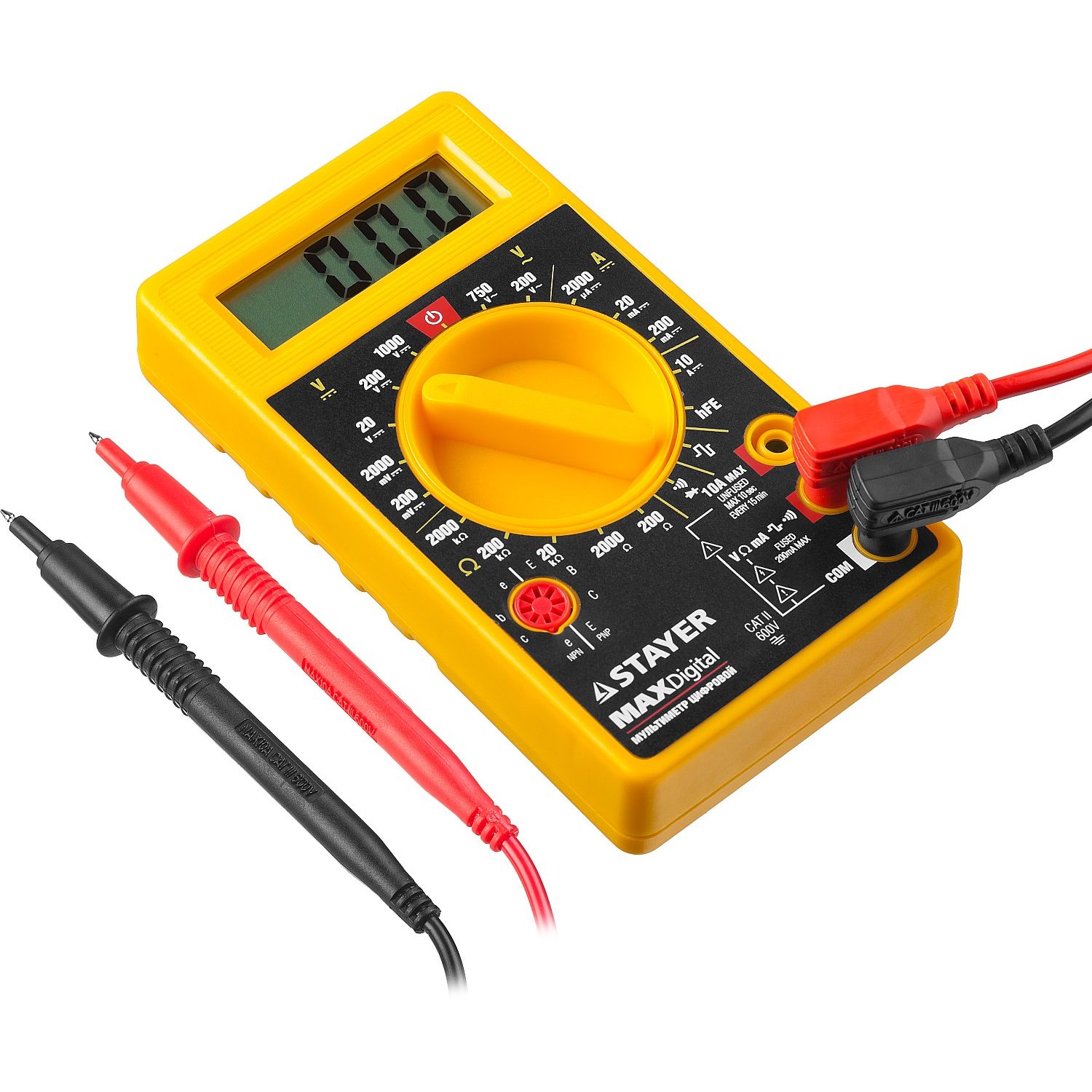 Мультиметр MAXDigital цифровой 45306